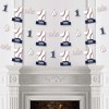 Big Dot of Happiness 1st Birthday Batter Up - Baseball - First Birthday Party DIY Decorations - Clothespin Garland Banner - 44 Pieces - 3 of 4