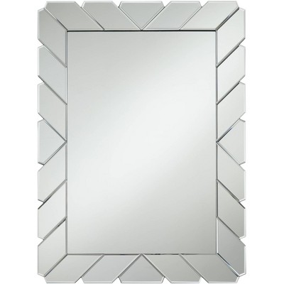 Possini Euro Design Prandini Rectangular Vanity Wall Mirror Modern ...