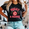 Simply Sage Market Merry And Bright Disco Ball Short Sleeve Tee - M - Black - 2 of 4