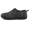 RockDove Men's Damien Quilted Faux Fur Lined Bootie Slipper. - 4 of 4
