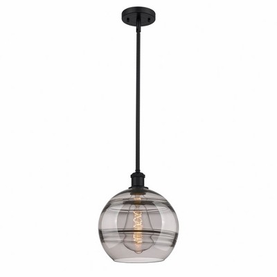 Rochester - 1 Light Stem Hung Mini Pendant In Industrial Style-11.63 Inches Tall and 10 Inches Wide