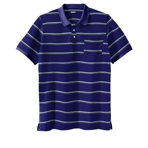 Liberty Blues Men's Big & Tall ™ Longer-length Shrink-less™ Piqué Polo ...