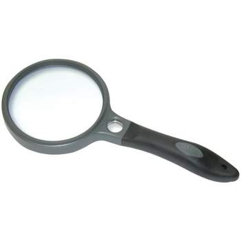  Magnifiers,Portable,Handheld,Grip,Desktop Enlarge Mirror  Non-Slip, Lightweight, Hand-Held Magnifying Glass with Light to Identify  High-Definition, Designed for The Elderly, Students : Health & Household