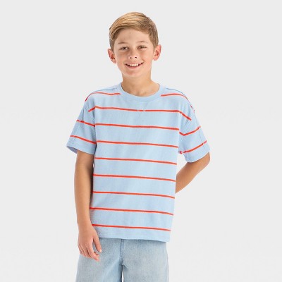 Boys' Short Sleeve Relaxed Fit Textured T-Shirt - Cat & Jack™