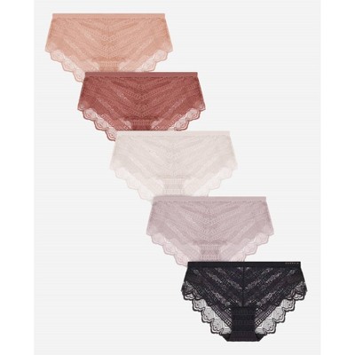 Women's Wo's 5-pack Lace Hipster Underwear - Danskin