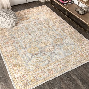 Alba Modern Faded Peshawar Area Rug  - JONATHAN Y - 1 of 4