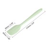 Unique Bargains Heat-resistant Silicone Spatula Spoon for Baking Cooking Mixing 8.5” Cyan 1 Pc - 2 of 4