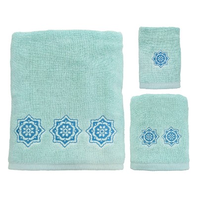 teal bath towel sets