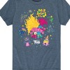 Boys' - Trolls - Poppy and Viva Neon Golf Short Sleeve Graphic T-Shirt - 2 of 4