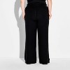 Women's Mid-Rise Wide Leg Trousers - Wild Fable™ - 3 of 3