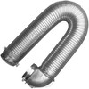 Builder's Best SAF-T Metal Single Elbow Dryer Vent Duct Kit, Transition Duct with 4-Inch Diameter and 8-Feet Length, Designed for 90-Degree Turns - 3 of 4