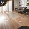 Nevlers White Non Slip Rug Pad for Hard Surface Flooring - 4 of 4