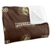 Southwest Minnesota State University Logo Pattern Silky 50x60 Blanket, 1 Sided - 3 of 4