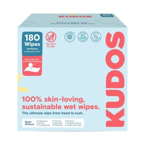 Kudos Baby Wet Wipes - 180ct/3pk - 1 of 4