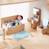 HABA Little Friends Bathroom Set - Wooden Dollhouse Furniture for 4" Bendy Dolls - 2 of 3