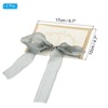Unique Bargains Wedding Vows Books Ribbon Card 6.7x4.7 Inch 2 Pcs - 2 of 4