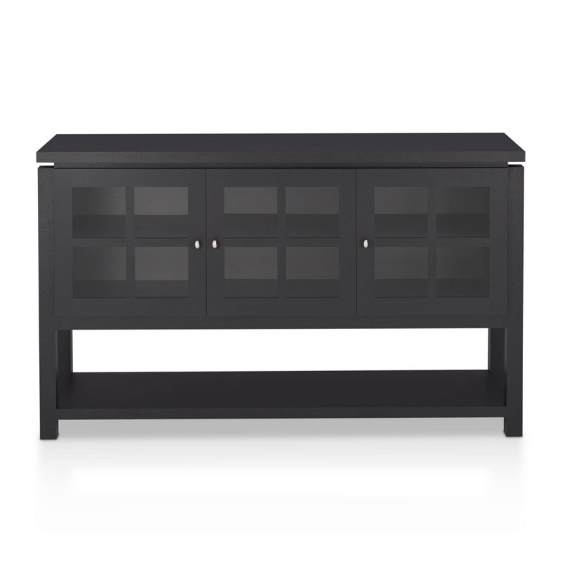 Carita Transitional Windowpane Cabinets Buffet - HOMES: Inside + Out, 1 of 13