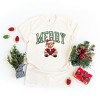 Simply Sage Market Women's Merry Bear Short Sleeve Graphic Tee - 3 of 4
