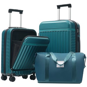 Dexmalle Front Opening Luggage Set 3 Piece - 1 of 4