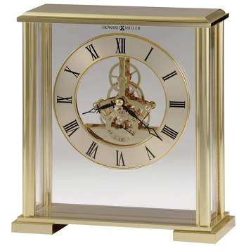 Howard Miller 645622 Howard Miller Fairview Tabletop Clock 645622 Polished Brass