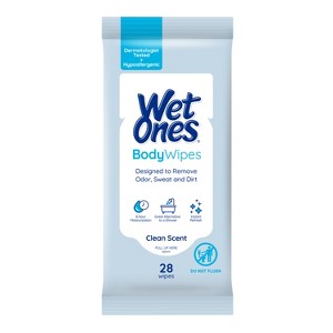 Wet Ones Body Wipes Travel Pack - 28ct - 1 of 4