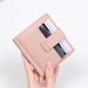 BEAFUP RFID Blocking Women's Wallet - PU Leather Slim Card Holder with 14 Card Slots & 1 Bill Compartment for Travel, Daily Use - 2 of 4