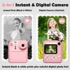 SUGIFT 48MP Kids Instant Camera with Thermal Printing with 1080P Video, Fun Filters, Games, 2.4" Screen, 32GB Card, 4 Rolls Paper - 3 of 4