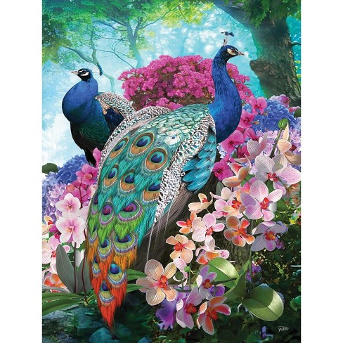 Sunsout Pretty Peacock 300 Pc Jigsaw Puzzle 42374 : Target