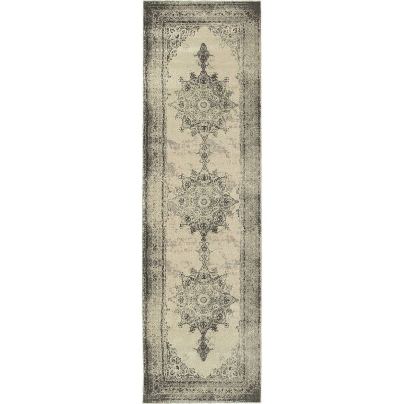 Legacy Star Accent Rug - Beige (2&#39;x8&#39; Runner), 1 of 5