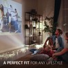 ViewSonic M1+ Portable Wi-Fi Projector with Dual Harman Kardon Bluetooth Speakers -Manufacturer Refurbished - 2 of 4