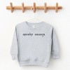 Spooky Season Typewriter - Toddler Graphic Sweatshirt and Youth Graphic Sweatshirt - 2 of 3
