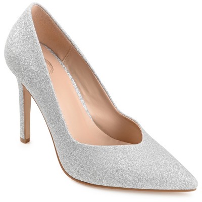 Journee Collection Womens Ninna Slip On High Stiletto Pointed Toe Pumps