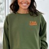 Simply Sage Market Embroidered Fall Vibes Retro Sweatshirt - 3 of 4