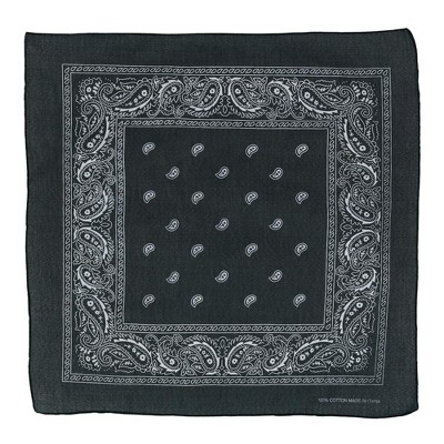 CTM Cotton Paisley Print Bandana - image 3