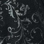 black silver scroll