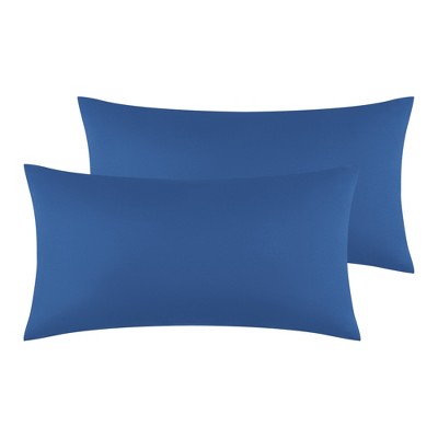 Unique Bargains Solid Color Envelope Closure for Easy Care Wrinkle Pillowcase 2 Pcs