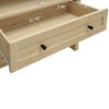 GDFStudio Donald Arched Wood Pantry Cabinets with Adjustable Shelves - 4 of 4