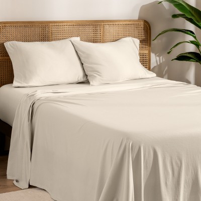 Bare Home Organic Cotton Jersey Sheet Set