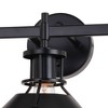 Vaxcel Canton 3 - Light Vanity in  Black/Matte White - 4 of 4