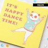 "Happy Dance" Conventional Birthday Cards - 4 of 4