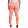 YMI Women's Hyper Stretch Mid-Rise 5 Pocket Slim Fit Skinny Jeans - 4 of 4