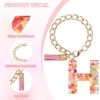 Unique Bargains Epoxy Resin Colorful Glittery Tassel Sports Water Bottle Accessories Letter Charm 1 Pc - 3 of 4