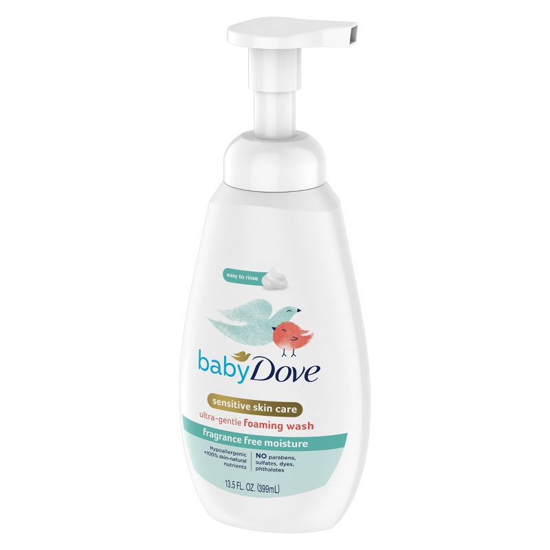 Baby Dove Fragrance-Free Foaming Bath Wash - 13.5 fl oz, 5 of 6