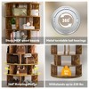 Aheaplus 7-Tier Shoe Rack, 28-32 Pair Rotating Shoe Rack Tower - 4 of 4
