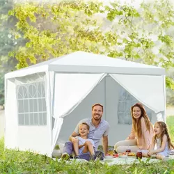 Outdoor 10'x10' Heavy Duty Wedding Party Tent Canopy