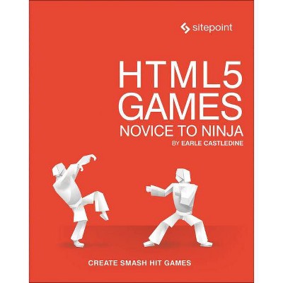 Html5 Games: Novice to Ninja - by  Earle Castledine (Paperback)