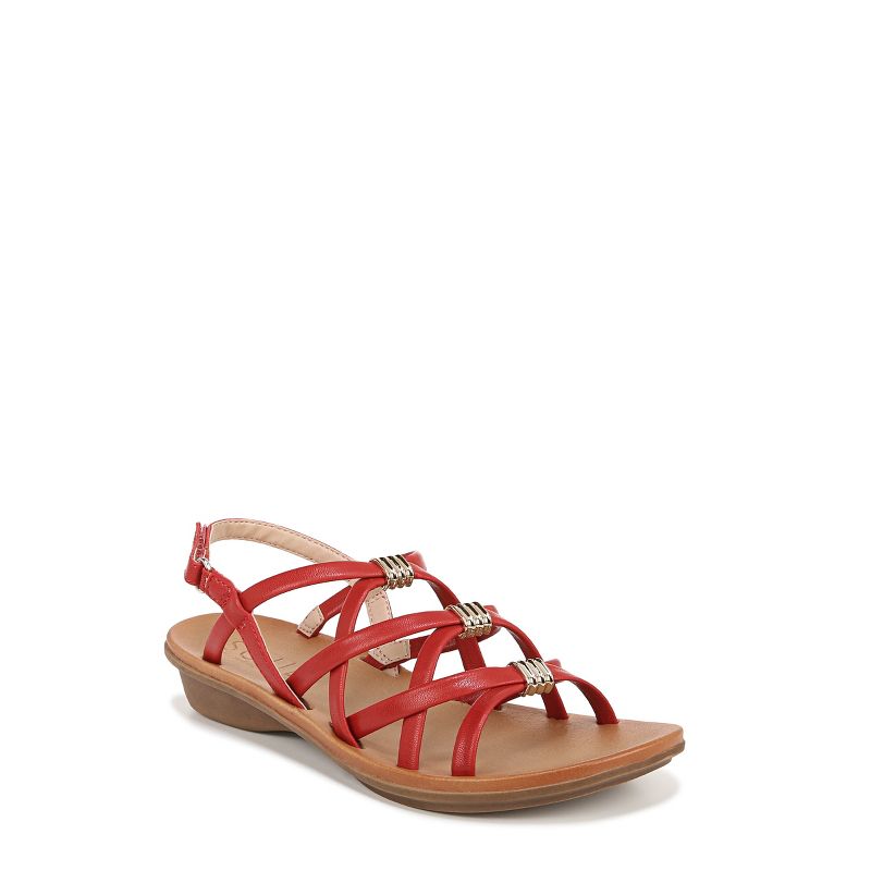 SOUL Naturalizer Womens Sierra Strappy Flat Sandals, 1 of 10