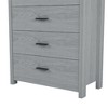 NicBex Vintage 2-Drawer Wooden Nightstand, Storage Cabinet for Bedroom, Simple & Sturdy Dresser for Closet Space, Bedroom Side Table - 4 of 4