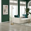 Hudson and Canal 68" Tall Arc Floor Lamp with Glass Shade - 4 of 4