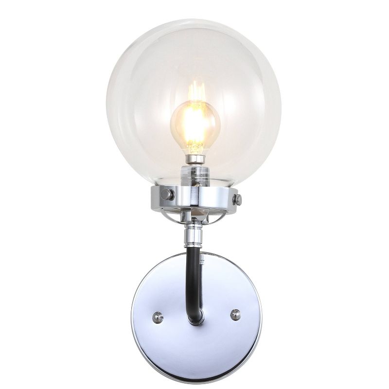 6&#34; Caleb Wall Sconce (Includes Energy Efficient Light Bulb) Silver - JONATHAN Y, 1 of 7